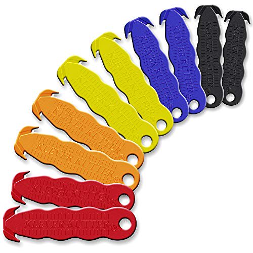 Cutter Stainless Steel Package Opener, Safety Utility Cutter Assorted