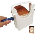 thumbnail image 1 of Cutter X1 Clearance! Bread Slicer for Homemade Bread Foldable & Adjustable To 5 Different Thickness Slice Easy with Rubber Feet Recipe E Book Sandwich, 1 of 9