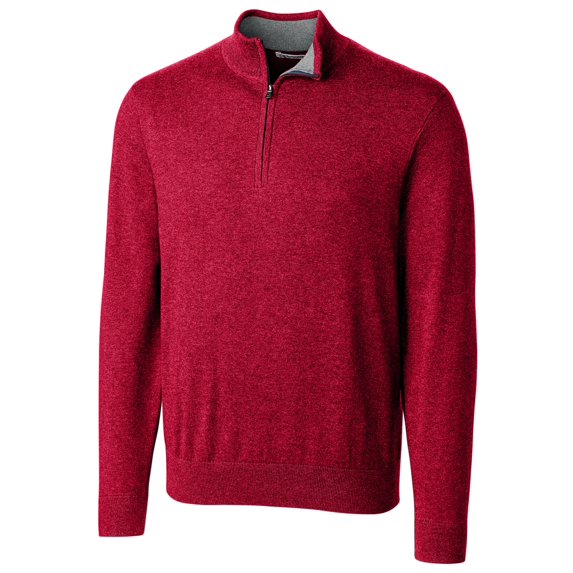 Cutter & Buck Men's Lakemont Mock Neck Half Zip Jacket