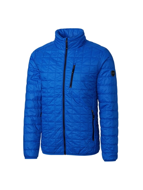 BCO00018 Rainier PrimaLoft Mens Big and Tall Eco Insulated Puffer Jacket-Royal-XLT
