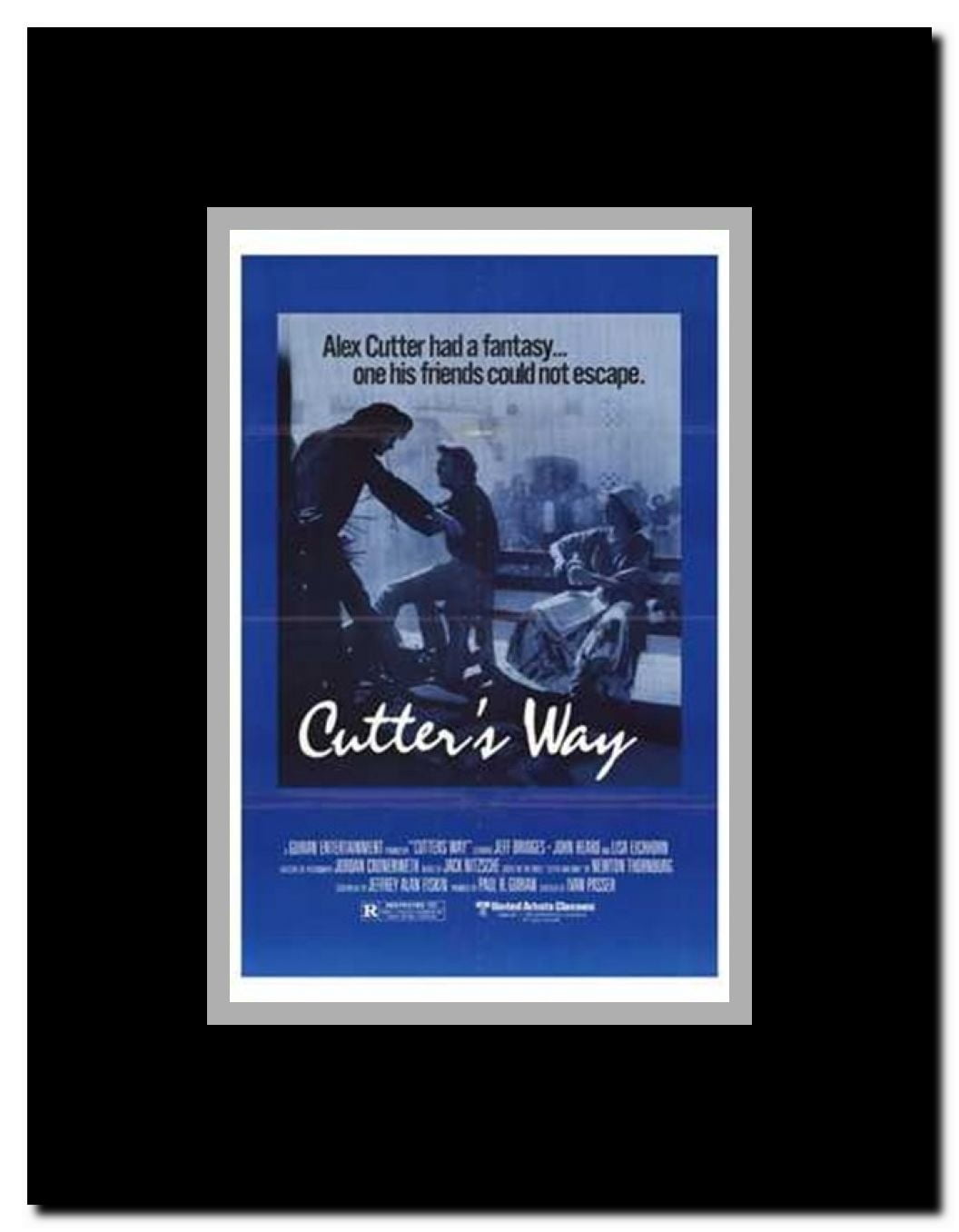 Cutter's Way Framed Movie Poster