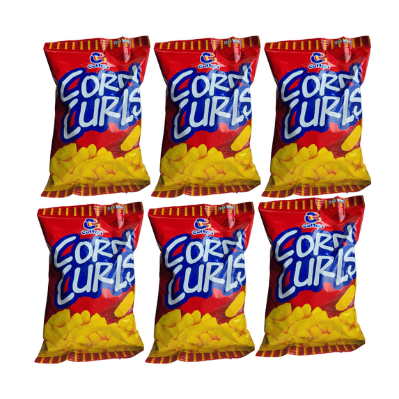 Cutters Corn Curls 48 g (6 PACKS)
