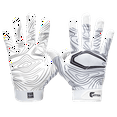 thumbnail image 1 of Cutters Game Day Football Receiver Gloves White Topo, Adult, S/M, 1 of 9