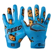 Cutters, Game Day Football Receiver Gloves, Youth, S/M, Feed Me
