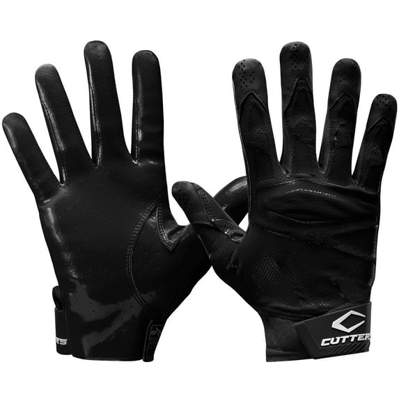 Cutters Rev Pro 4.0 Receiver Glvs Solid Black Adult X-Large