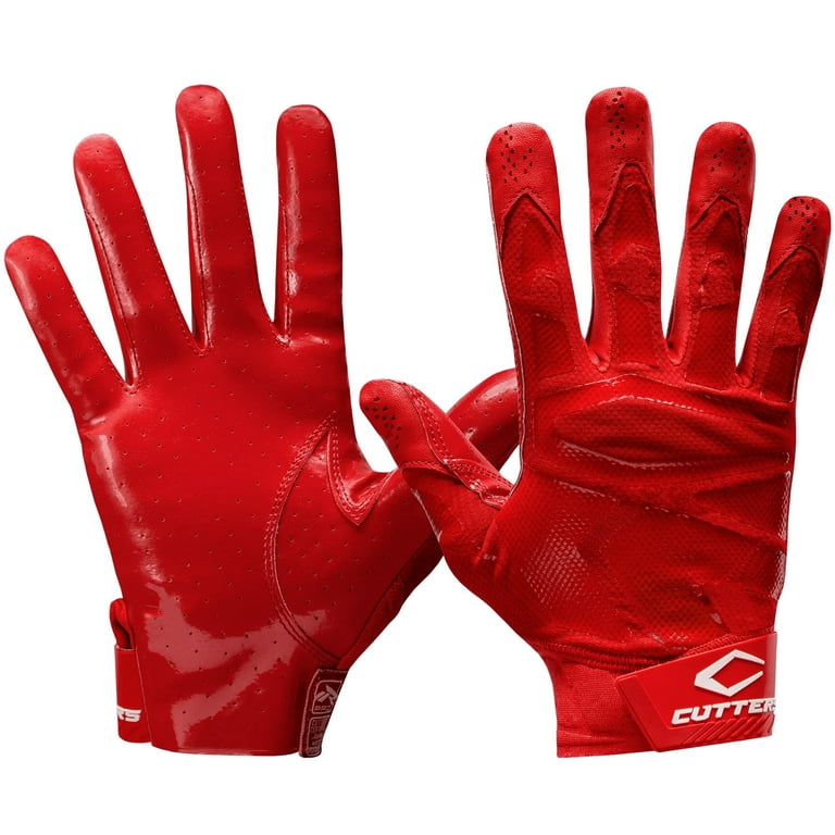 Cutters Rev Pro 4.0 Receiver Glvs Solid Red Adult Large Walmart