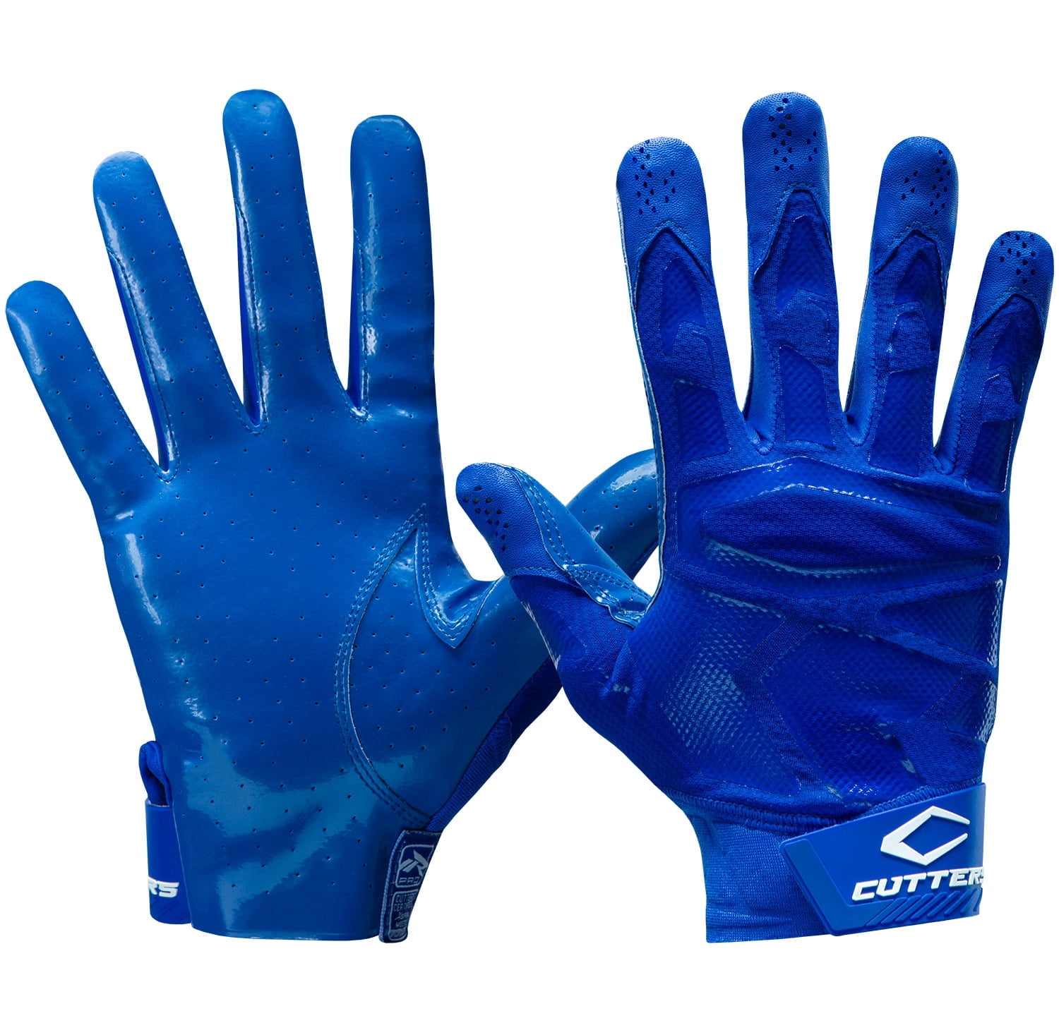 Cutters Rev Pro 4.0 Receiver Glvs Solid Royal Adult X Large Walmart