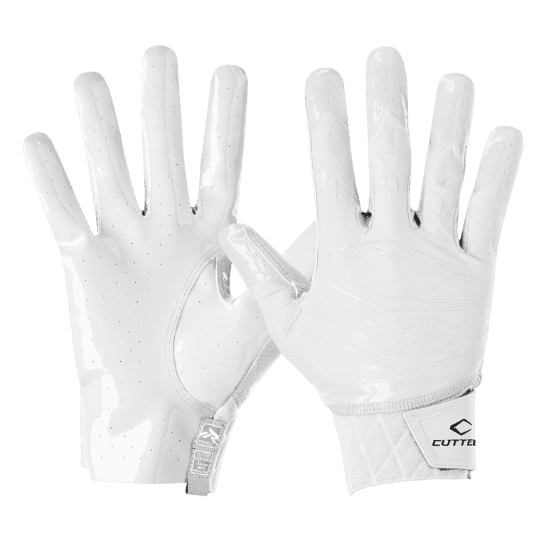 Cutters, Rev Pro 5.0 Football Receiver Gloves, Adult, S, Solid
