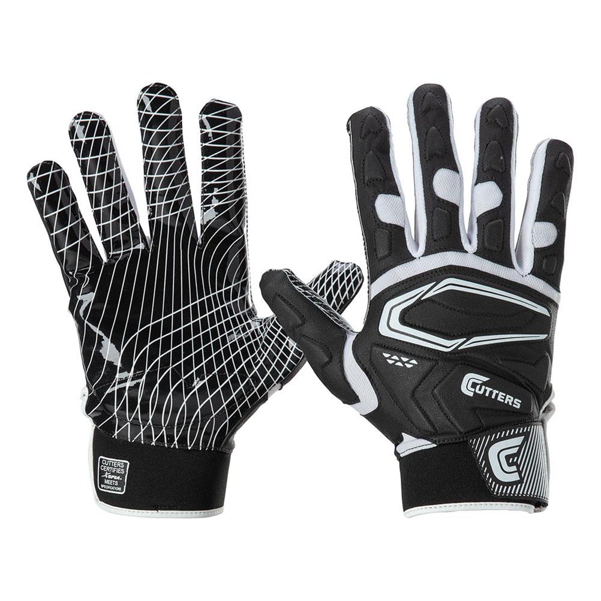 Cutters Youth Game Day Padded Football Glove