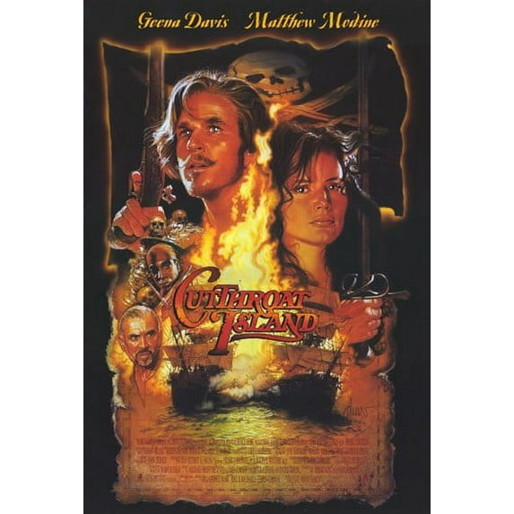 Cutthroat Island Movie Poster (11 x 17)
