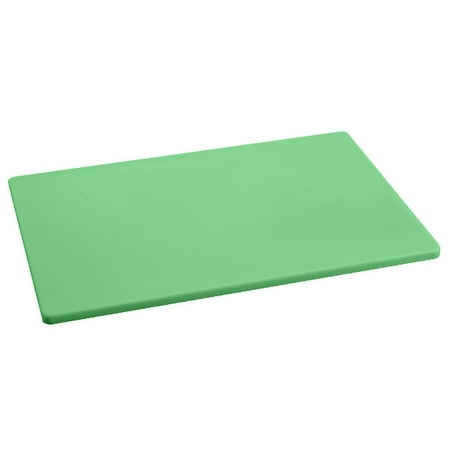 Cutting Board, 12'' X 18'' X 1/2'', Green For Vegetables & Fruit Pack of 6