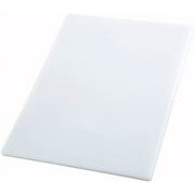 Cutting Board 15 Inch x 20 Inch x 1/2 Inch, Polyethylene, White, NSF, 1 Piece