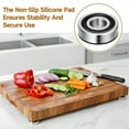 thumbnail image 1 of Cutting Board Feet with Non Slip Rubber and Screws for Stability with Secure Attachment and Floor Protection for Safe Prep, 1 of 7