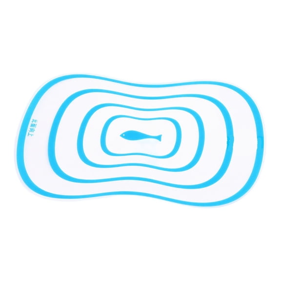 Cutting Board, Flexible Frosted Transparent Plastic Kitchen Food Prep Surface Large Size Durable Non-Slip Chopping Mat Versatile Meal Preparation Tool Flat Sheet Design Blue