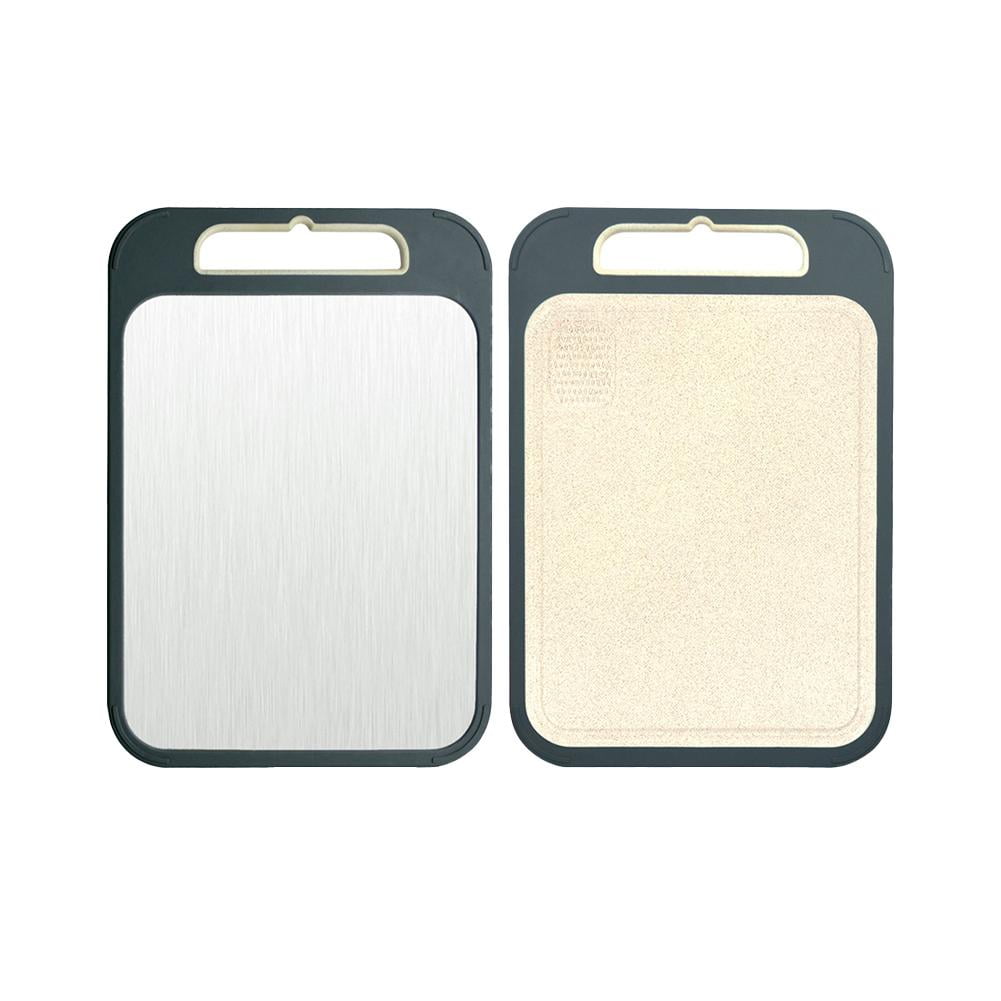 Cutting Board Japanese Food Grade Stainless Steel Chopping Double Board