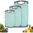 thumbnail image 1 of Cutting Board Kit (3 Piece Set), Kitchen Plastic Cutting Board for Deep Drip e Pan, 1 of 7