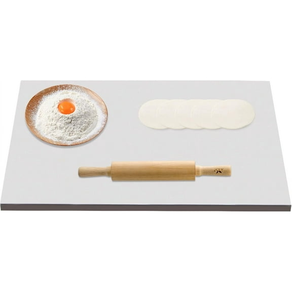 Cutting Board for Kitchen, Stainless Steel Cutting Board, Heavy Duty Chopping Board, Non-stick Pastry Board for Meat, Vegetables, Bread, Cutting Mats (23.62 * 15.7in)