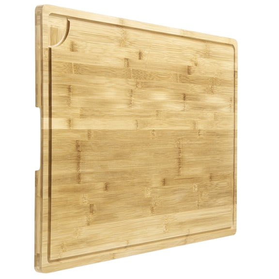 Cutting Board,Large Bamboo Cutting Board With Juice Groove and Handle,Chopping Board,Reversible Cheese Board Serving Tray