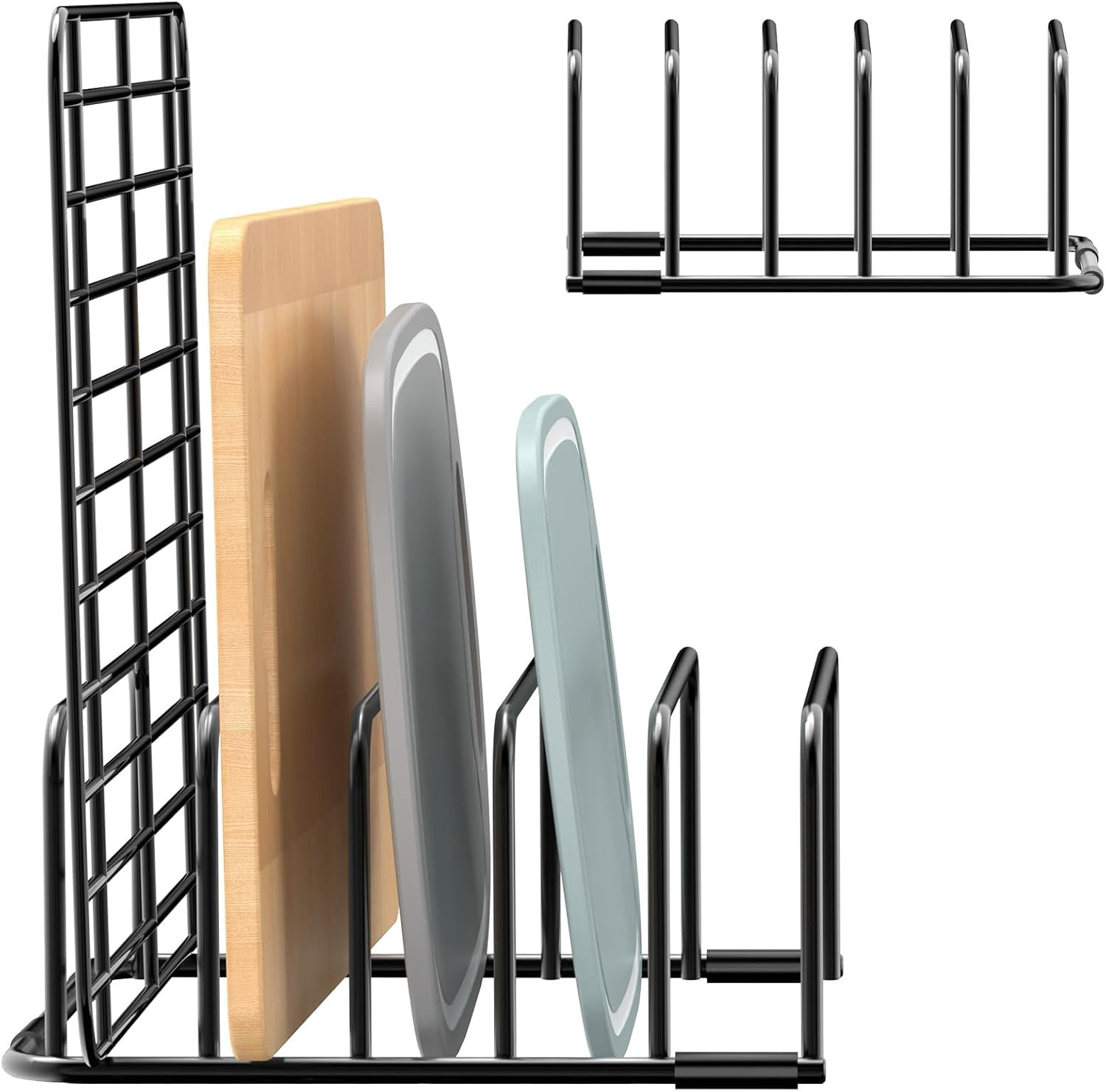 Cutting Board Organizer, [1-Pack] Cutting Board Holder Rack Baking ...