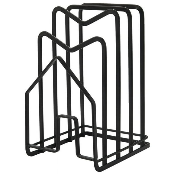 Cutting Board Rack Chopping Board Organizer Stand Holder Kitchen Countertop Pots Pan Rack Organizer Flat Steel