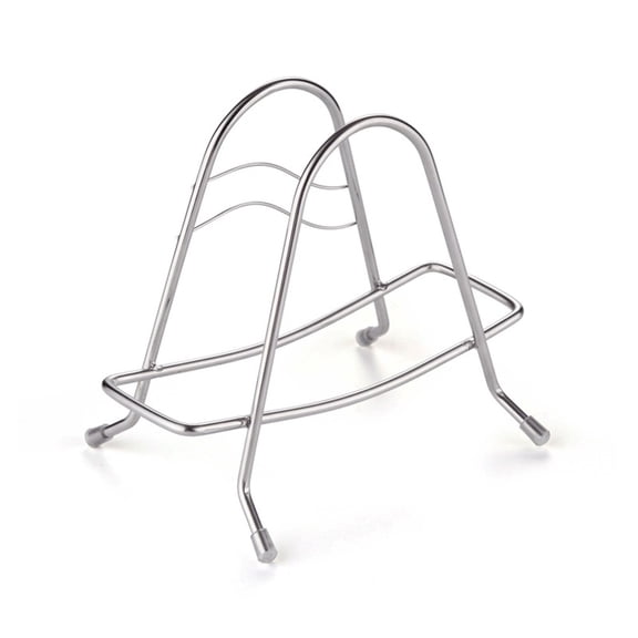 Cutting Board Storage Rack Stainless Steel Wire Chopping Board Board Holder Stand fit, Organizer Kitchen (Triangle)