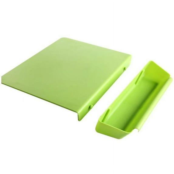 Cutting Boards In 1 Foldable Mat with Storage Basket Two in One Cutting Board Non Slip Cutting Board Detachable Kitchen Supplies Plastic Cutting Board Set