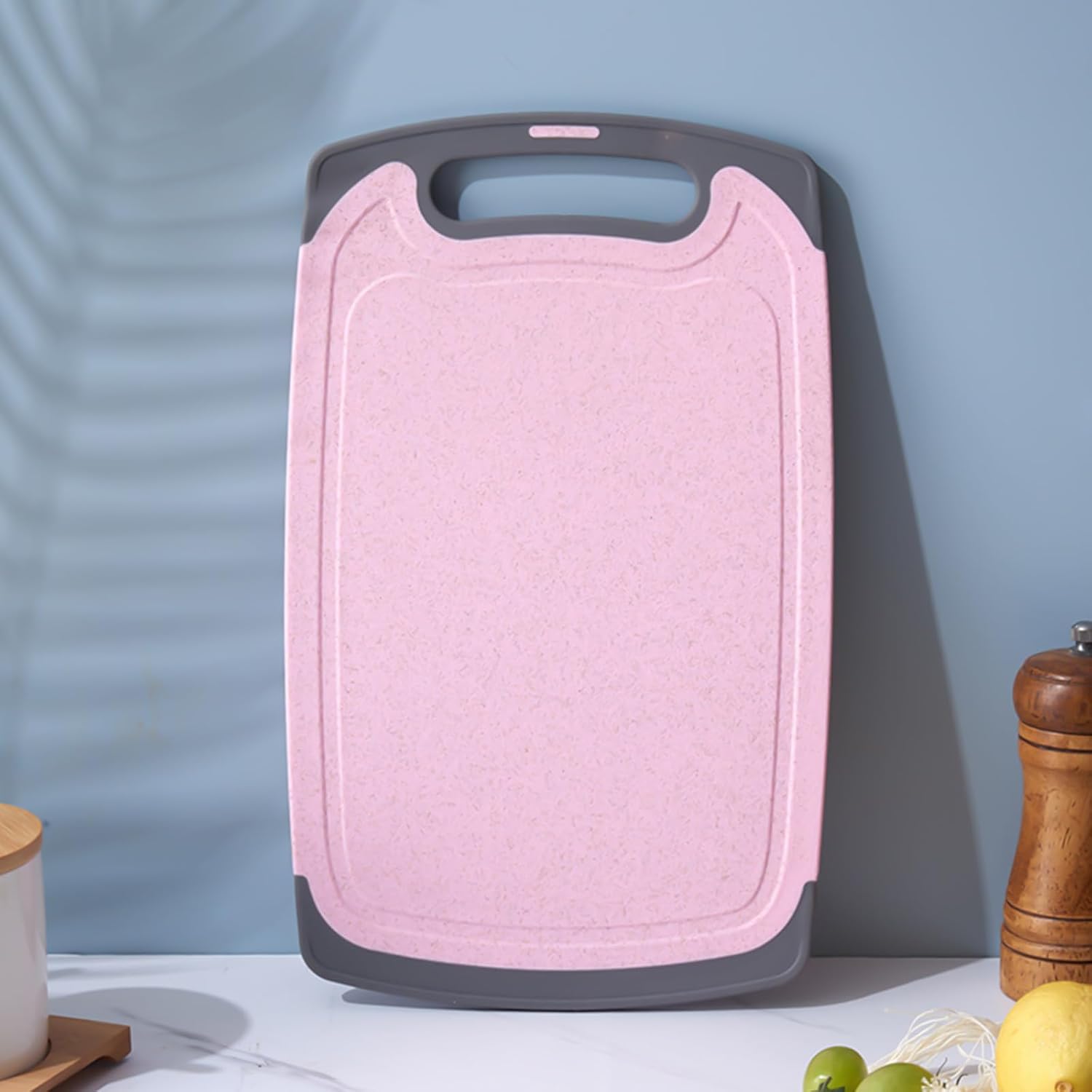 Cutting Boards For Kitchen, 2024 New Plastic Cutting Board, Thick