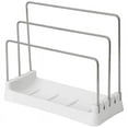 thumbnail image 1 of Cutting Boards Holder, Organizer Pantry Rack Bakeware Holder Chopping Board Organizer Kitchen Countertop Storage White, 1 of 9