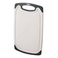 thumbnail image 1 of Cutting Boards for Kitchen, Plastic Chopping Board with Non-Slip Feet and Deep Drip Juice Groove, Easy Grip Handle, Large-Small Chopping Boards Non-Slip for Cooking Camping, 1 of 8