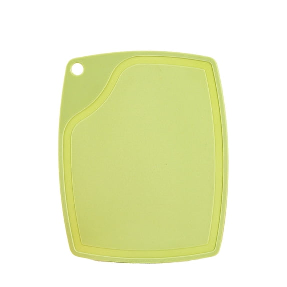 Cutting Boards for Kitchen, Plastic Cutting Board 6x8", Thick Chopping Boards for Meat, Veggies, Fruits, with Easy Grip Handle,Dishwasher Safe (Green)