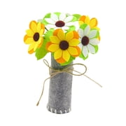 Cutting Bouquet Kit, DIY Artificial Flower Material, Simulation Bouquet Making, Easy Assemble Nonwovens, Decorative Floral Craft, Mothers Day Gift Idea, DIY Craft Floral, Artificial Flower Kit