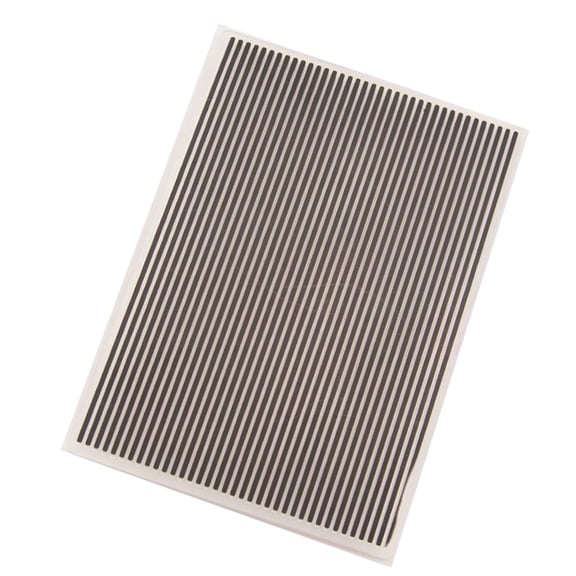 BESTOYARD Template Embossing Embossing Stencil Plastic Black 1Pcs for Makers Handmade Tool