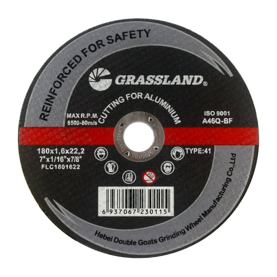 Cutting Disc, Aluminum Freehand Cut-off wheel - 7" x 1/16" x 7/8" - T41 - (30 PACK)