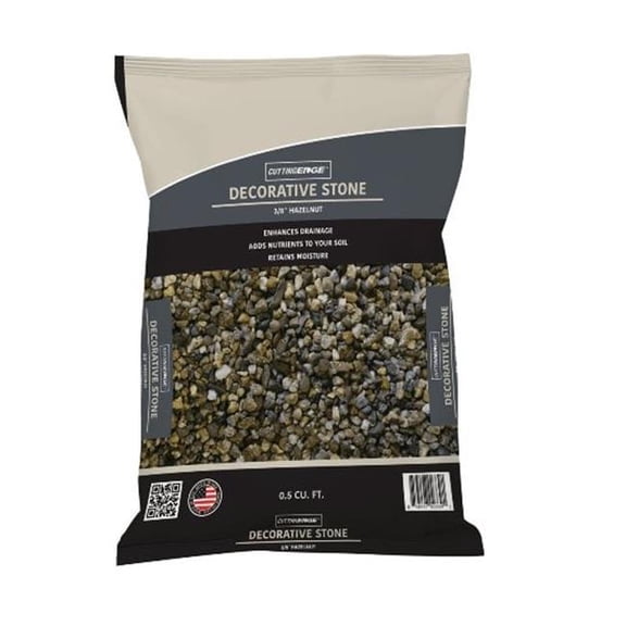 Cutting Edge 600601 0.37 in. Decorative Hazelnut Stone