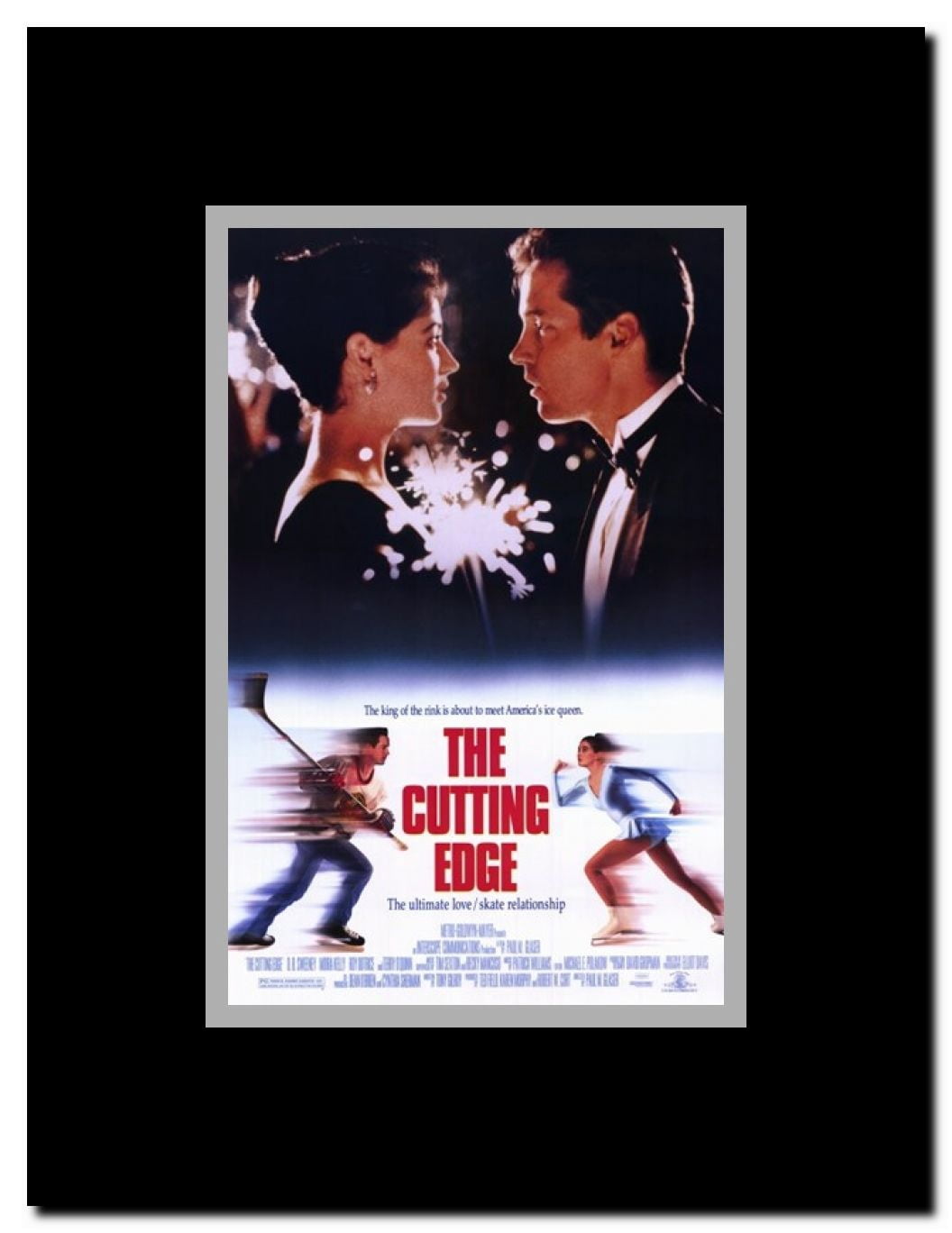 Cutting Edge Framed Movie Poster