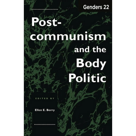 Cutting Edge: Lesbian Life & Literature Genders 22: Postcommunism and the Body Politic, Book 22, (Paperback)