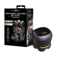 thumbnail image 1 of Cutting Edge Magnetic Blades Head Shaver, Rechargeable 6D Rotary Electric Shaver with Titanium Coated Blades, LCD Display & Travel Lock, 1 of 10