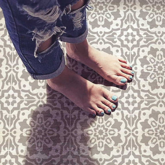 Cutting Edge Stencils Amalfi Tile Stencil 12" Art Stencil