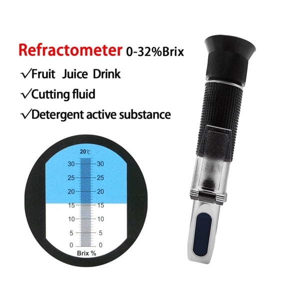 Cutting Fluid Concentration Meter Active Substance Content Tester Of Washing Liquid Water Soluble Cutting Oil Refractometer ,Consistent Readings