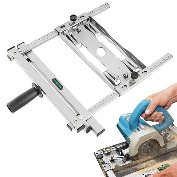 Cutting Machine Edge Guide Positioner, Edge Guide for Circular Saw, Edge Guide Positioning Cutting Board Tool, Adjustable Wood Modified Positioning Frame Tool, Woodworking Positioning Cutting Tool