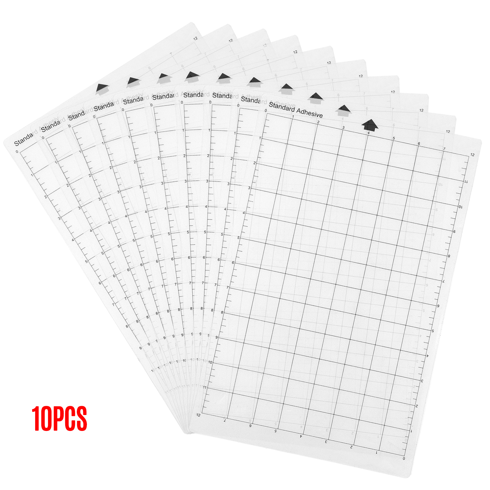 Cutting Mat,Cameo Plotter Mat Adhesive Mat Plotter Hine 10pcs Mat With 8 Plotter 10pcs 8 By 12-inch With 8 By Qahm Eryue 12-inch Siluette Cameo Laoshe
