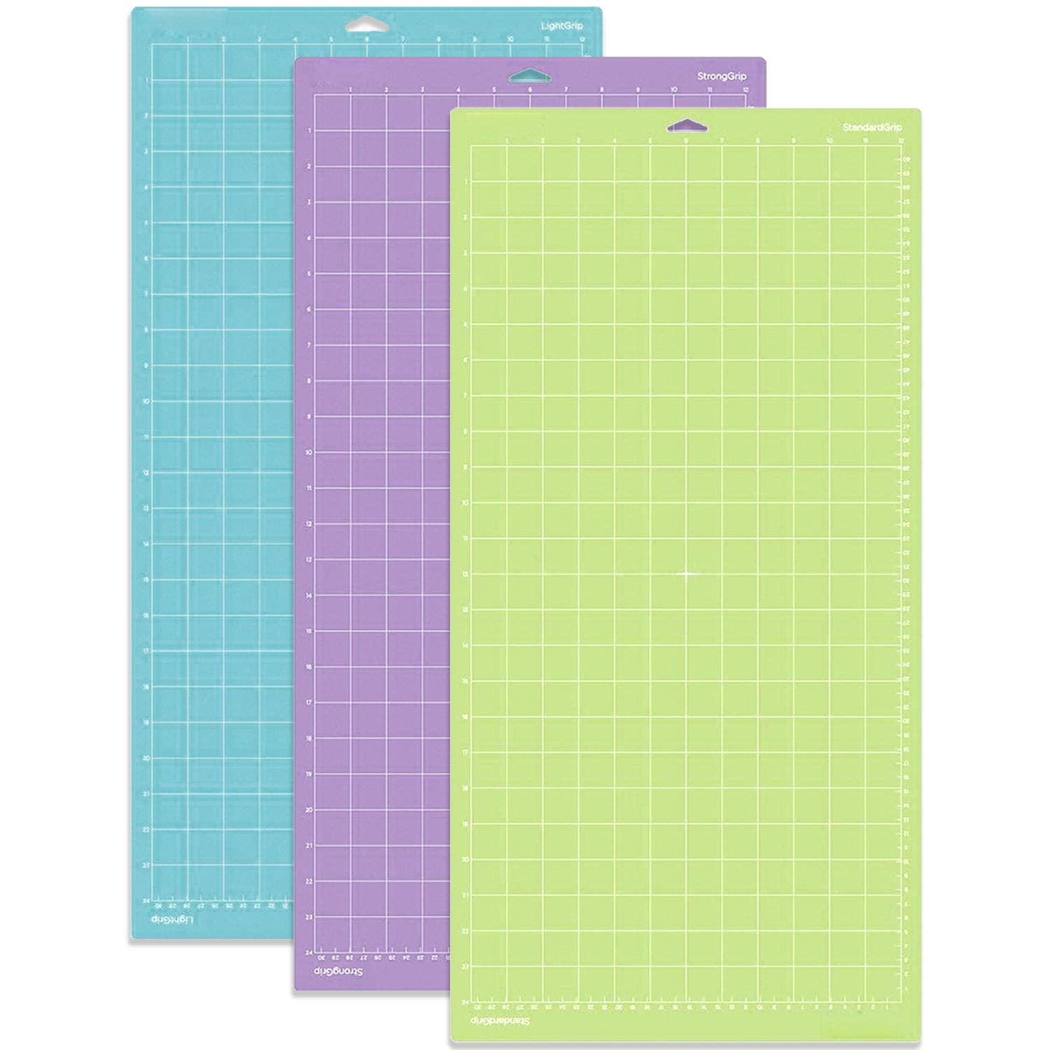 3pcs 12x24 Inch Cricut Cutting Mat for Maker, Explore Air 2, Air