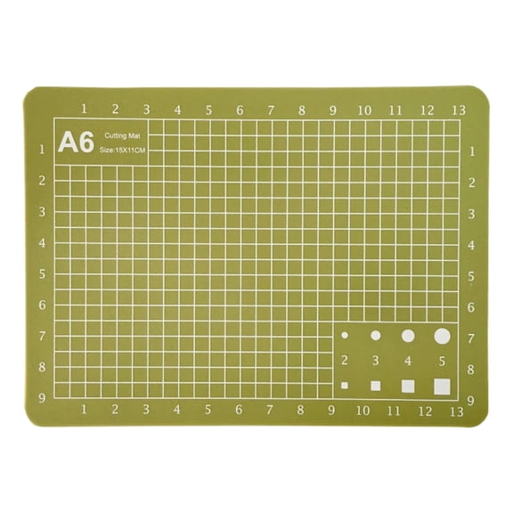 Cutting Mat with Grid, Rotary Cutting Mat Double Sided Craft Cutting Board for Sewing Crafts Hobby Fabric Precision Scrapbooking Project by WEIWEIGG
