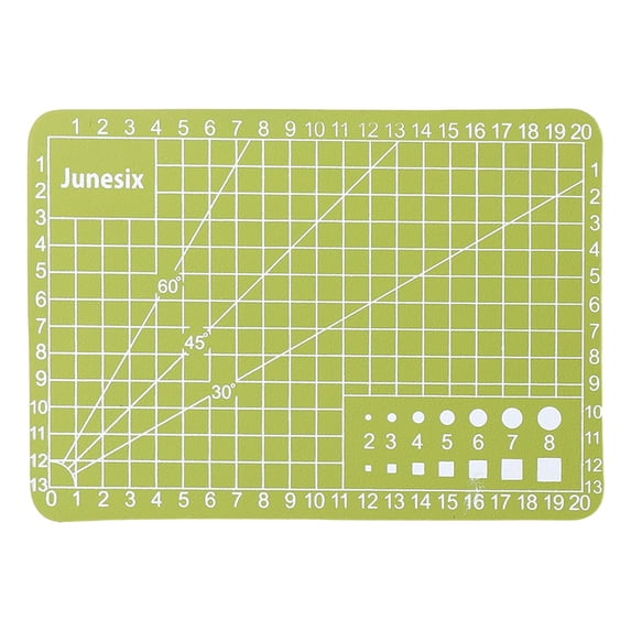 Cutting Mat with Grid, Rotary Cutting Mat Double Sided Craft Cutting Board for Sewing Crafts Hobby Fabric Precision Scrapbooking Project by WEIWEIGG