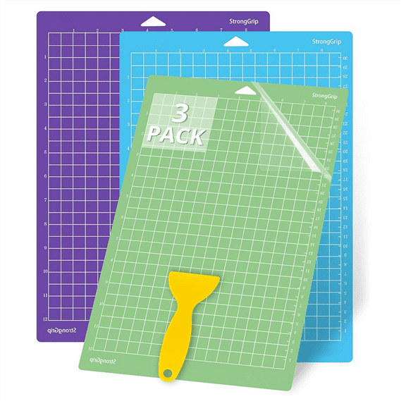 Cutting Mats for Joy Xtra, 3 Pack 8.5x12inch Adhesive Reusable Plotter Pad