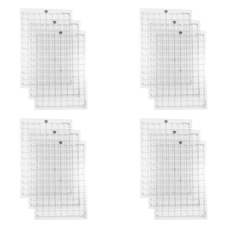 Cutting Mats for Silhouette Portrait(12 Pack) 12X8in Cutting Mats Replacement for Silhouette Cameo Accessories