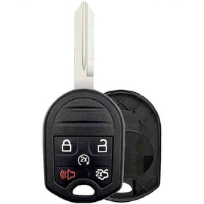 Cutting NOT Required - Key Fob Keyless Entry Remote Shell Case & Pad for Ford Taurus 2013 FCC Part Number 164-R8000