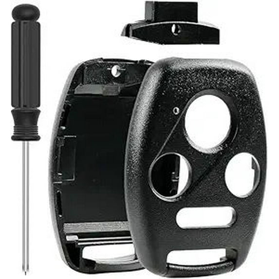 Cutting NOT Required - Key Fob Keyless Entry Remote Shell Case & Pad Compatible with Honda Civic 2011 FCC KR55WK49308 MLBHLIK-1T N5F-S0084A OUCG8D-380H-A N5F-A05TAA