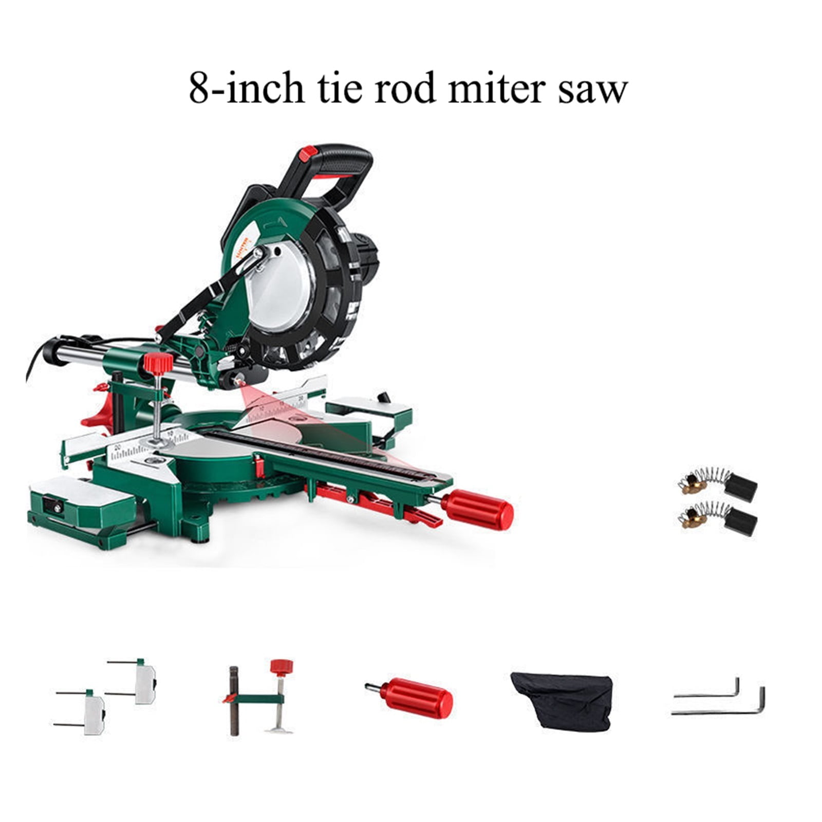 Cutting Saw Pull Rod Miter Saw High Precision Miter Saw Push-pull Household Saw Woodworking Pull Rod Saw Aluminum Machine
