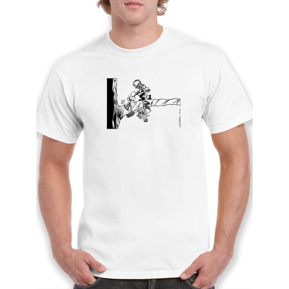 Cutting The Same Branch T-Shirt Men -Wilfred Hildonen Designs, Male Large